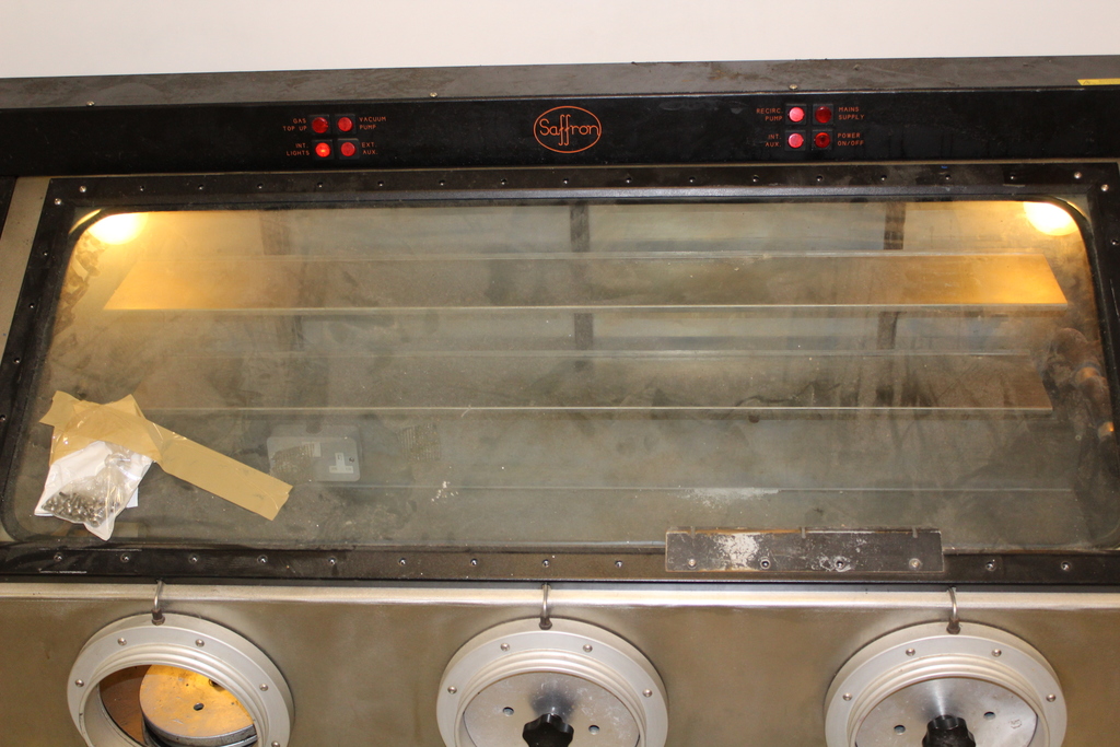 Image of Alpha Glove Box and Edwards E2M8 Vacuum Pump