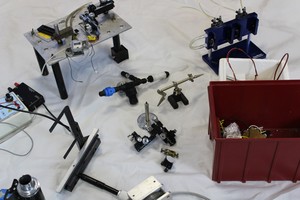 Thumbnail image of Physiology Digitimer Stimulator Lab Job Lot with Microscope Bodies and apparatus