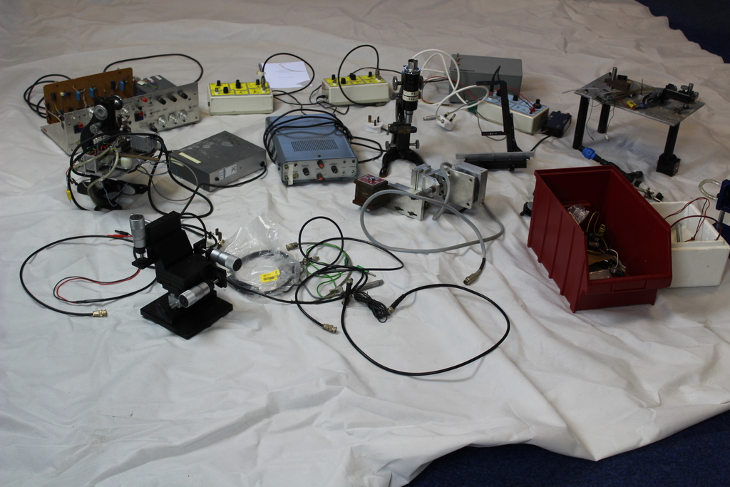 Image of Physiology Digitimer Stimulator Lab Job Lot with Microscope Bodies and apparatus