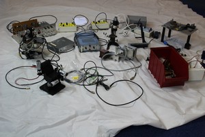 Thumbnail image of Physiology Digitimer Stimulator Lab Job Lot with Microscope Bodies and apparatus