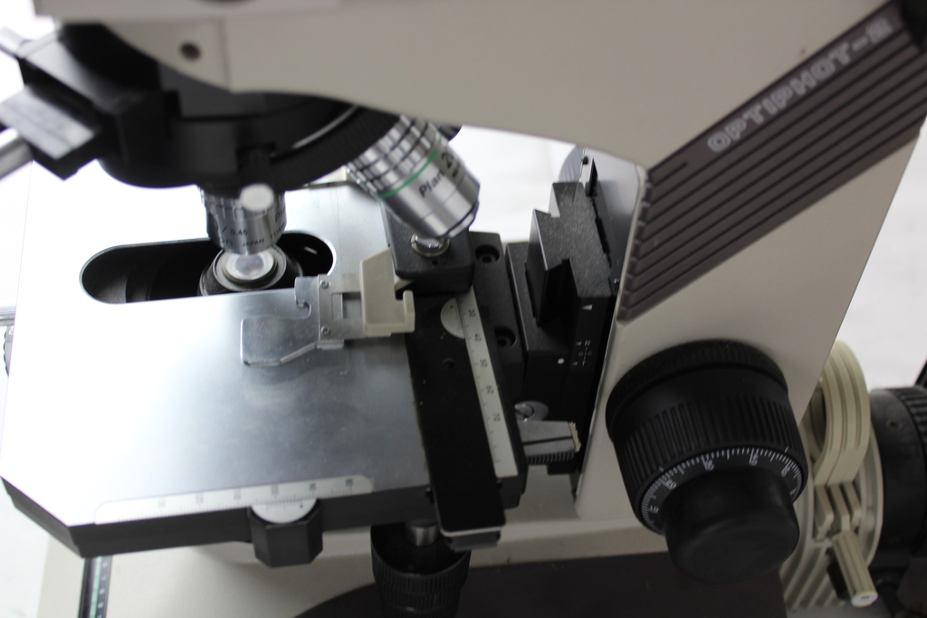 Image of Optiphot-2 Microscope with accessories