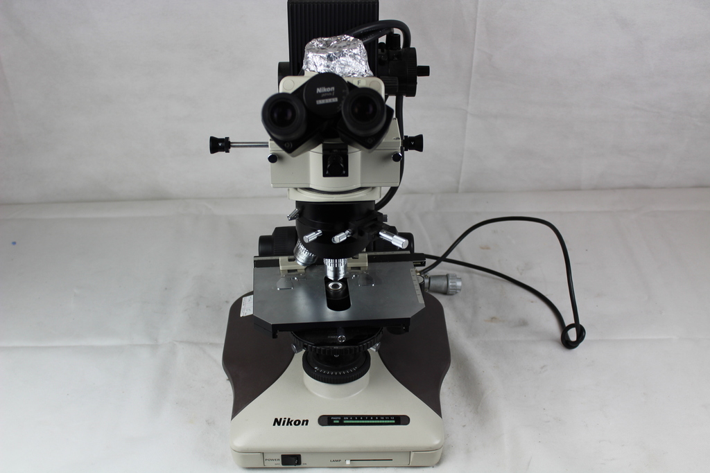 Image of Optiphot-2 Microscope with accessories