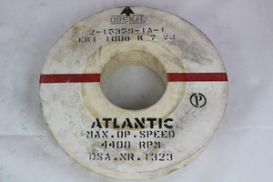 Thumbnail image of Atlantic EK1 100B K 7 VJ Grinding Wheel 4400 RPM 14x2"