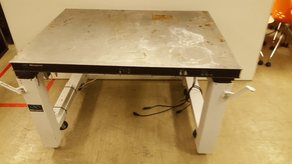 Image of Optical Air / Vibration Table w/ 5.6cm Breadboard Model VH3648-OPT
