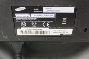 Thumbnail image of SyncMaster 932GW 19" Widescreen HDMI LCD Monitor