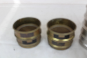 Thumbnail image of Job Lot of Stainless Steel and Brass Sieves 4.5cm Diameter