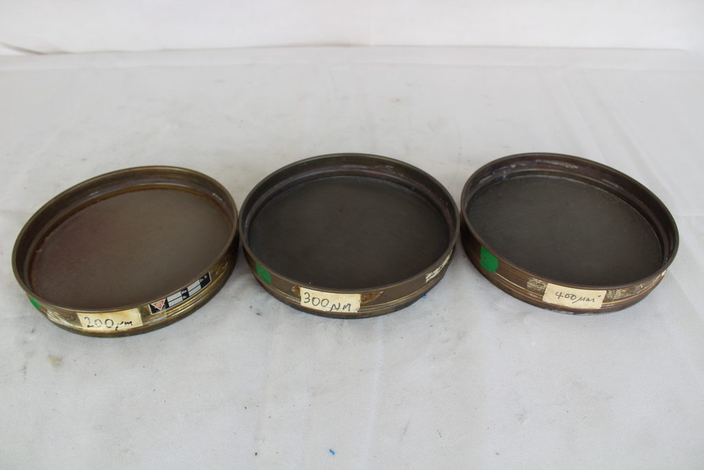 Image of Job Lot of Six Laboratory Sieves all are 21cm in diameter