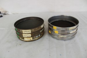 Thumbnail image of Job Lot of Six Laboratory Sieves all are 21cm in diameter
