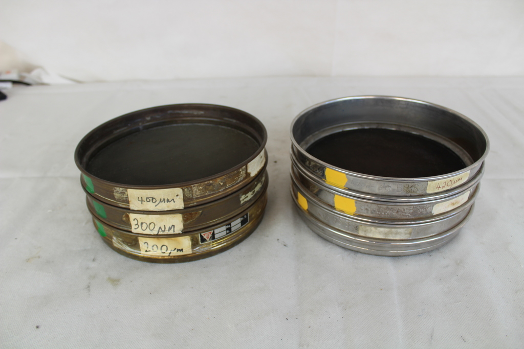 Image of Job Lot of Six Laboratory Sieves all are 21cm in diameter