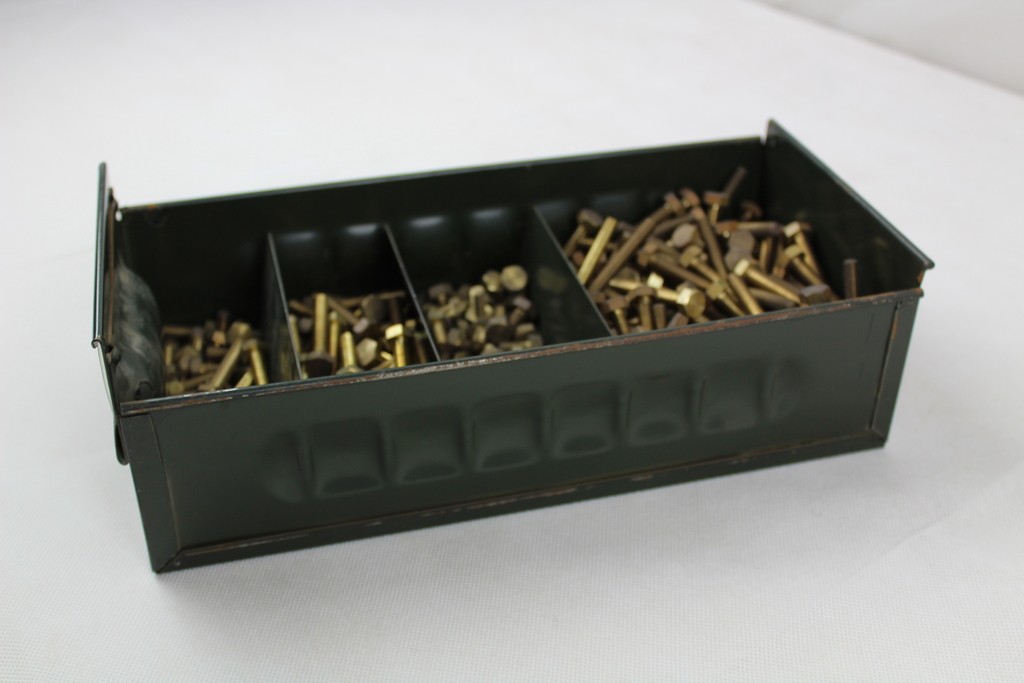 Image of 6.4 kilos of Assorted Brass OBA Hexagonal Screws (Bolts) 1/2" 3/4" 11/4" 2"
