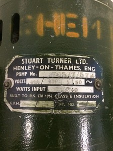 Thumbnail image of Pump No. F8527/57
