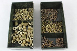 Thumbnail image of 5.2 Kilos of assorted Brass Nuts and Wing Nuts 