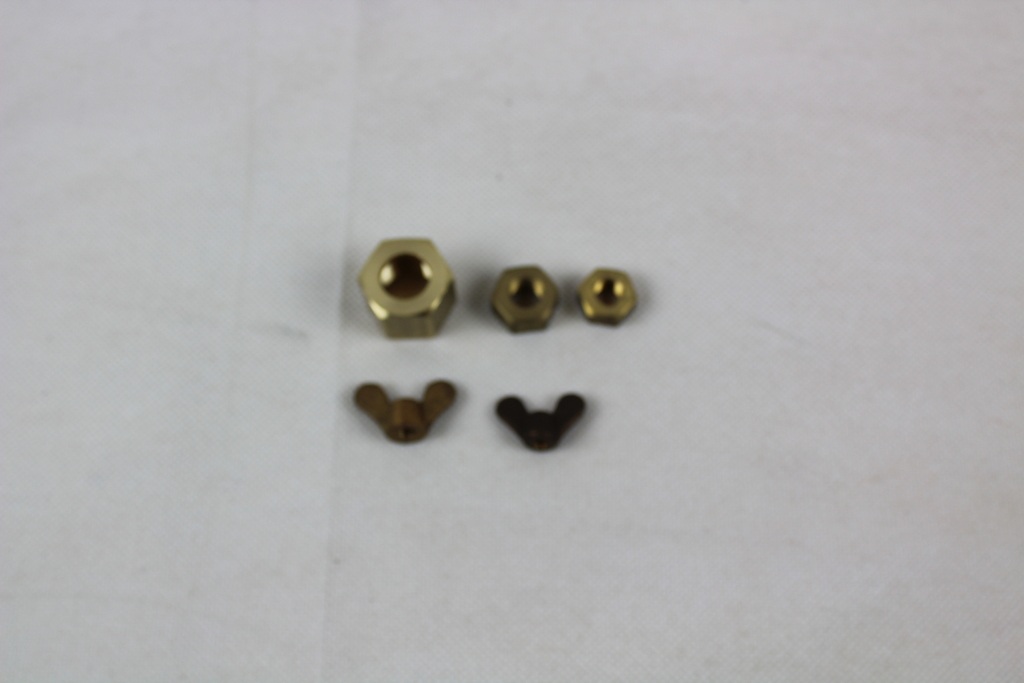 Image of 5.2 Kilos of assorted Brass Nuts and Wing Nuts 