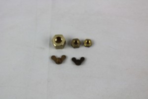 Thumbnail image of 5.2 Kilos of assorted Brass Nuts and Wing Nuts 