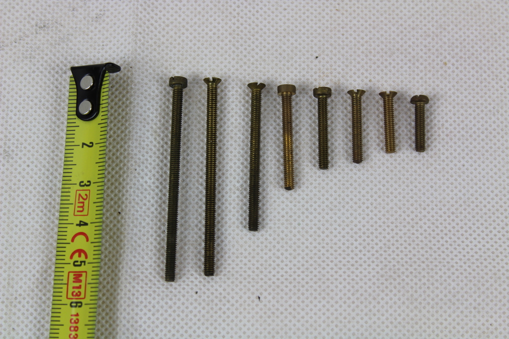 Image of 5.4 Kilos of Assorted Brass Nuts & Button Fly Nuts