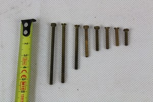 Thumbnail image of 5.4 Kilos of Assorted Brass Nuts & Button Fly Nuts