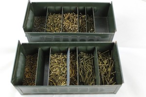 Thumbnail image of 5.4 Kilos of Assorted Brass Nuts & Button Fly Nuts