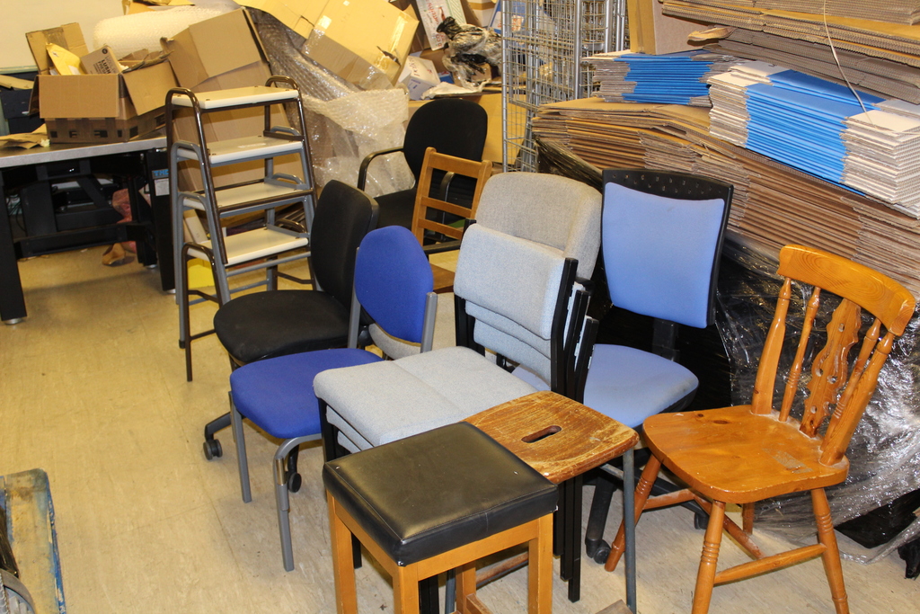 Image of Job Lot of Chairs and Stools