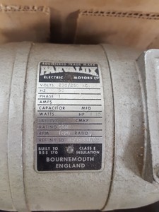 Thumbnail image of F.A. Hughes M Pump 6/7928 + Parvalux Motor Lab