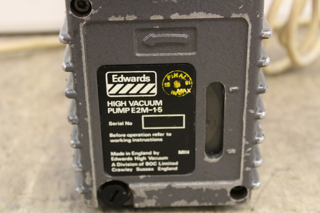 Image of Edwards High Vacuum Laboratory Pump E2M1.5 Lab Equipment