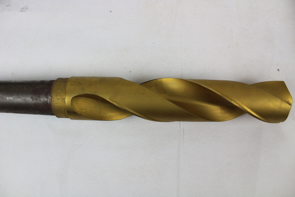 Image of Set of 3 High Speed Steel Taper Shank Drill Bit Lathe Machining Large 18" Long