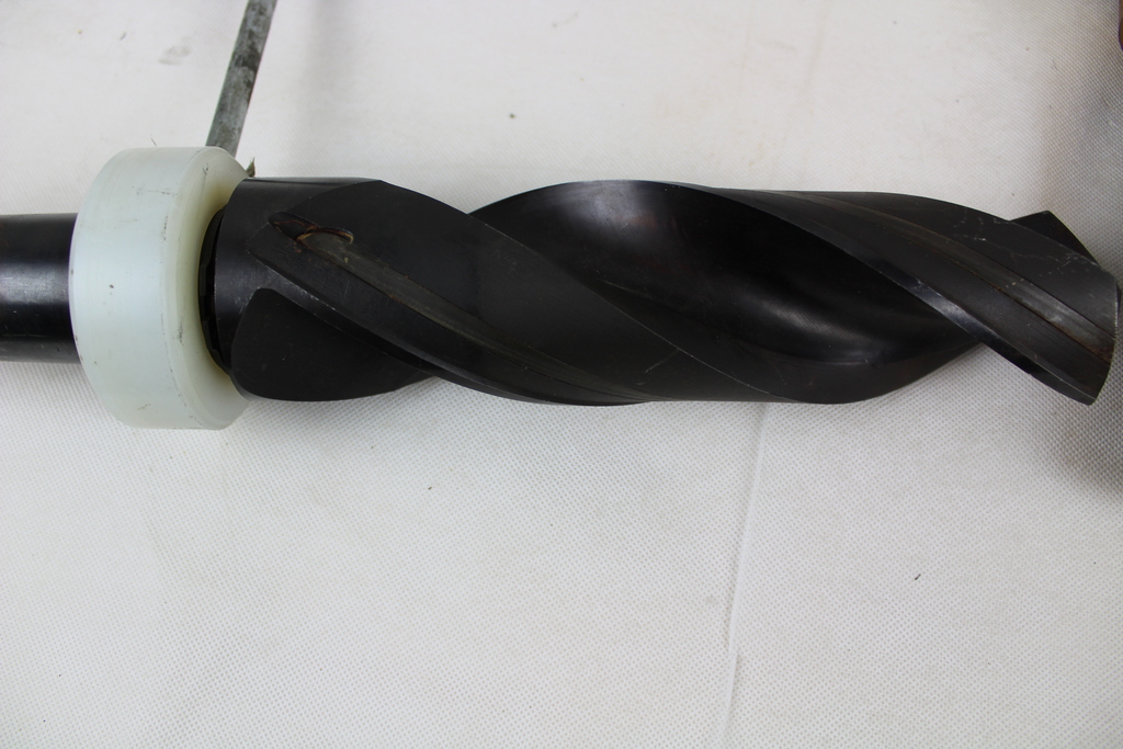 Image of Set of 3 High Speed Steel Taper Shank Drill Bit Lathe Machining Large 18" Long 