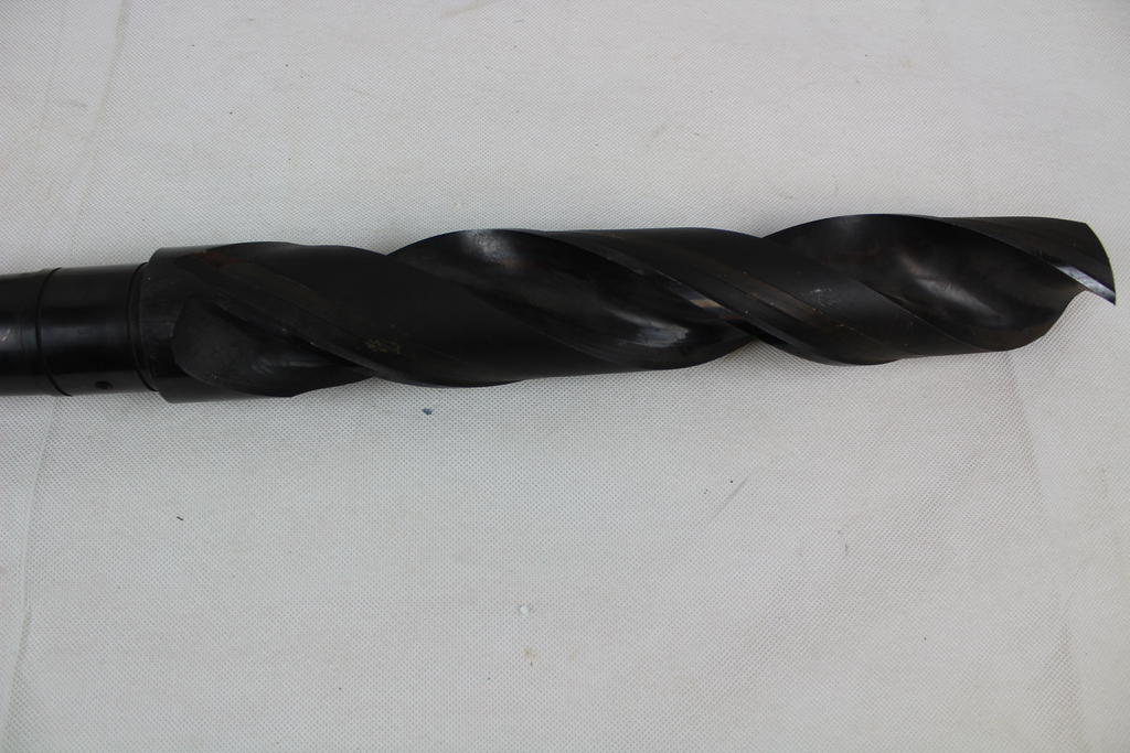 Image of Set of 3 High Speed Steel Taper Shank Drill Bit Lathe Machining Large 18" Long 
