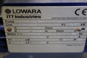 Thumbnail image of Job Lot of 7 Lowara Pumps