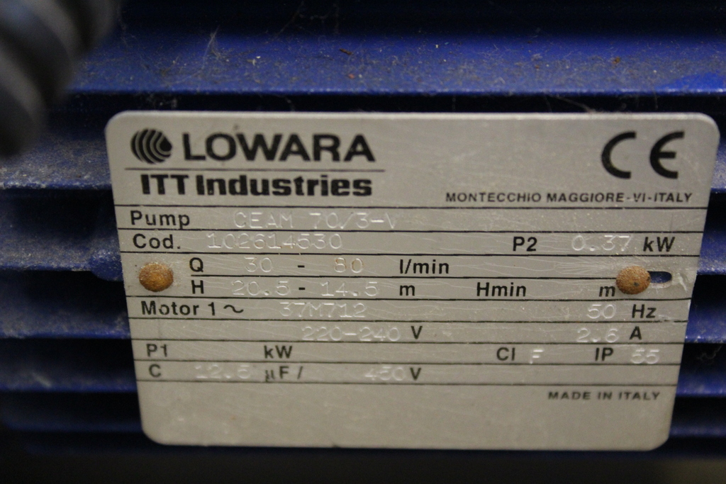 Image of Job Lot of 7 Lowara Pumps