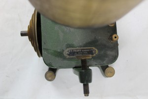 Thumbnail image of Antique Brass Engineering Unit with fanbelt and gears