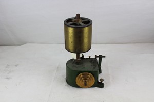 Thumbnail image of Antique Brass Engineering Unit with fanbelt and gears