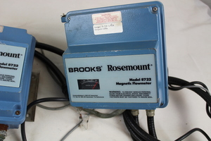 Thumbnail image of Brooks Magnetic Flow Transmitter RA24, Flowmeter 8722, Flowtube 8711 