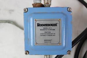 Thumbnail image of Brooks Magnetic Flow Transmitter RA24, Flowmeter 8722, Flowtube 8711 