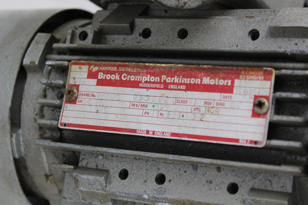 Image of Frame No ED71XD Q53322 and Eurodrive S40LP71ED71XD
