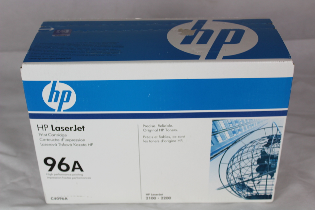 Image of GENUINE HP C4096A 96A Toner Cartridge SEALED BOX HP Laserjet 2100 2200