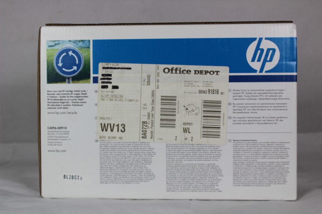 Image of GENUINE HP C4096A 96A Toner Cartridge SEALED BOX HP Laserjet 2100 2200