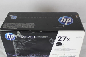Thumbnail image of HP GENUINE C4127X BLACK PRINT CARTRIDGE (TONER) 27X  OEM 4000 4050