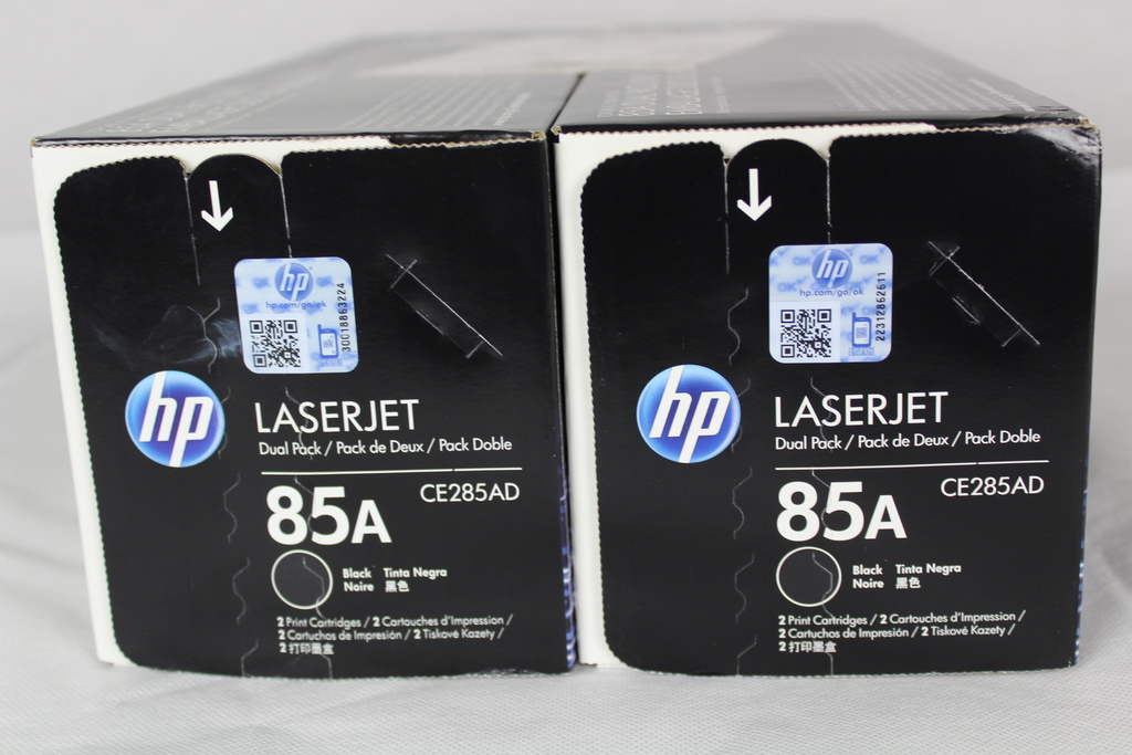 Image of  HP Laserjet Print Cartridge Black CE285AD Dual Pack 85A Genuine in original box