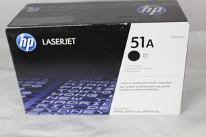 Thumbnail image of Genuine HP Q7551A Black Toner 51A LaserJet P3005 M3027 mfp M3035 mfp in box