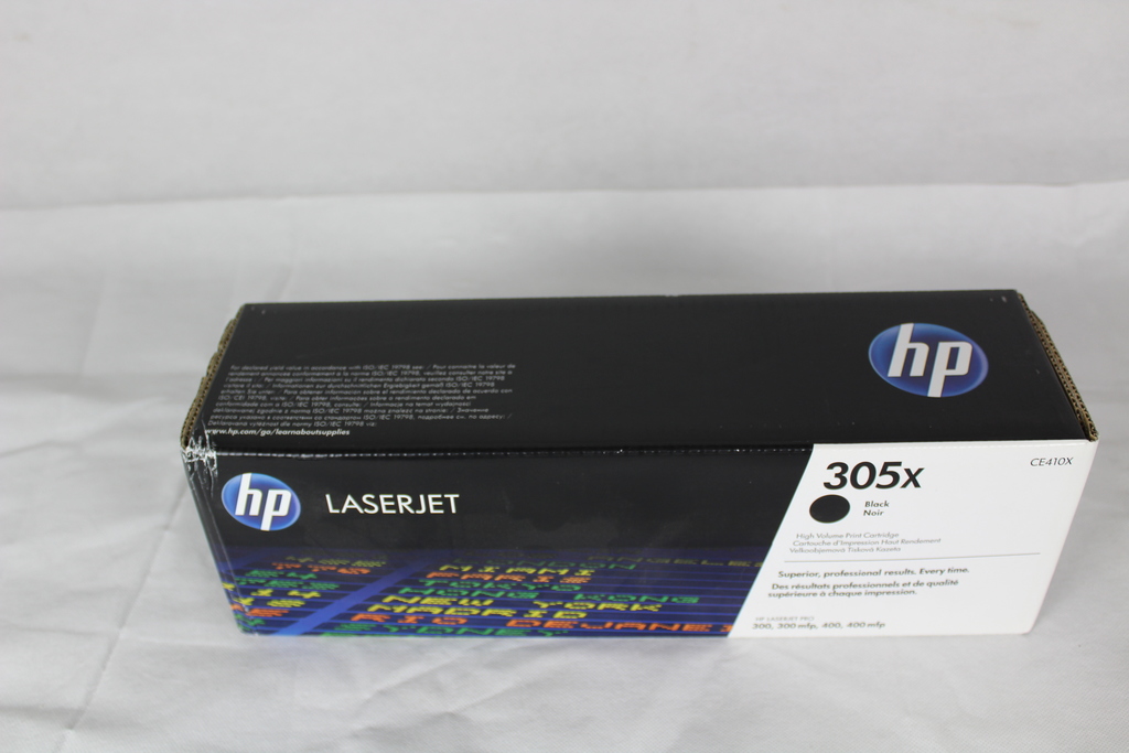 Image of HP GENUINE 305X BLACK PRINT CARTRIDGE CE410X SEALED BOX 