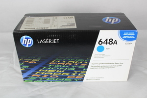 Thumbnail image of New GENUINE HP 648A Cyan Toner CE261A - CP4025, CP4525