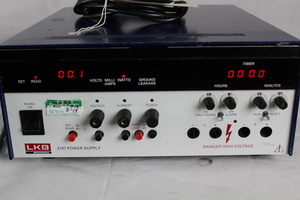 Thumbnail image of LKB Bromma 2197 2500VDC 250mA 100W Electrophoresis Lab High Voltage Power Supply