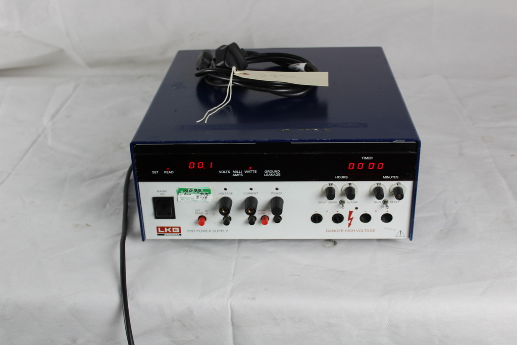 Image of LKB Bromma 2197 2500VDC 250mA 100W Electrophoresis Lab High Voltage Power Supply
