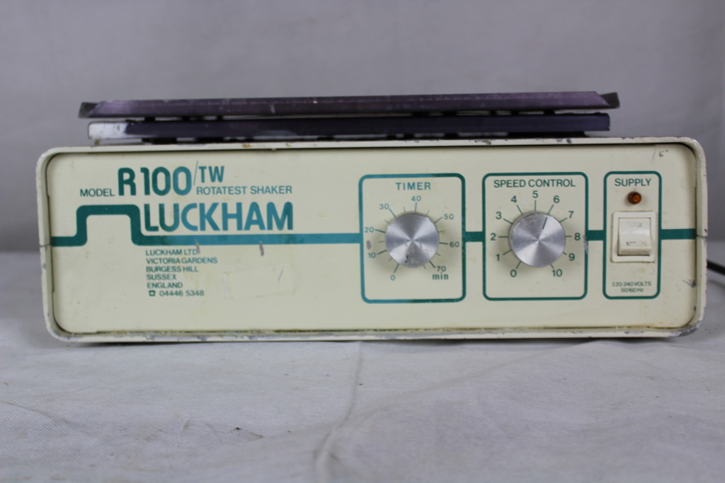 Image of LUCKHAM R100/TW Rotatest Shaker 220/240 Volts 50/60 Hz