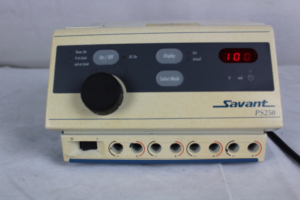 Image of Savant PS  250 Electrophoresis Power Supply 240 Volt 50HZ