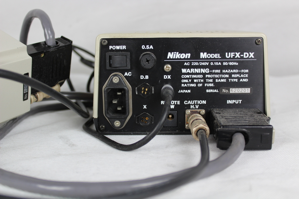 Image of Nikon UFX-DX Shutter Assembly, Camera, Controller, with cables