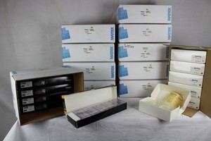 Thumbnail image of Job Lot 51 boxes of 5 Matrix empty latch racks BC30307 & 41 boxes of 1.4ml tubes