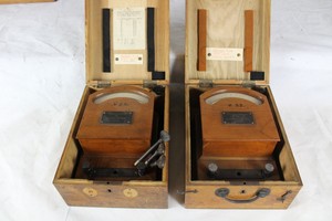 Thumbnail image of Antique Collection 1900's 23x Precision Voltmeters + Other Electronics