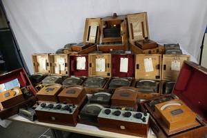 Thumbnail image of Antique Collection 1900's 23x Precision Voltmeters + Other Electronics