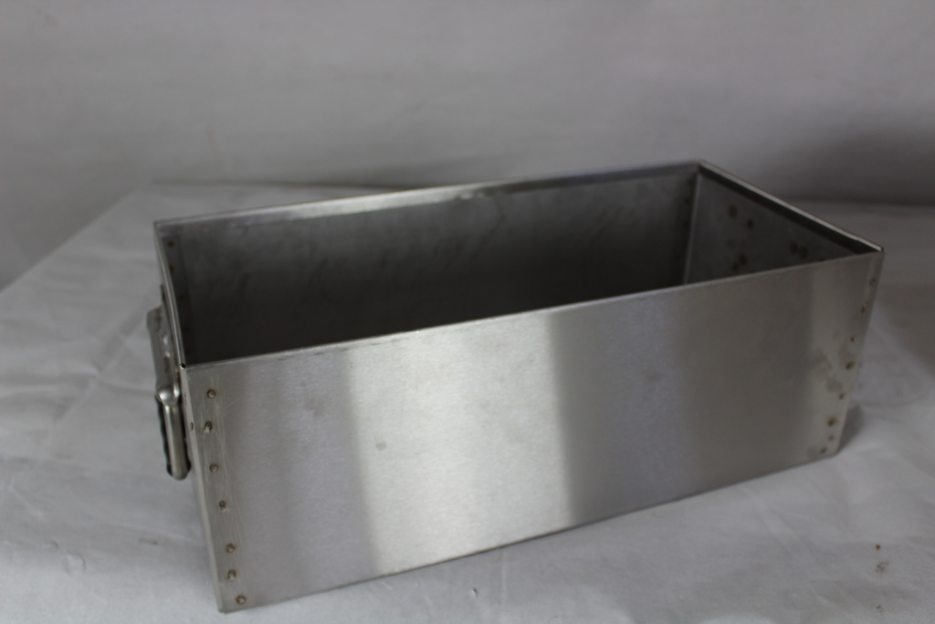 Image of Pair of Heavy Duty Stainless Steel Planters with Handles 48 cm x 23 cm x 18 cm